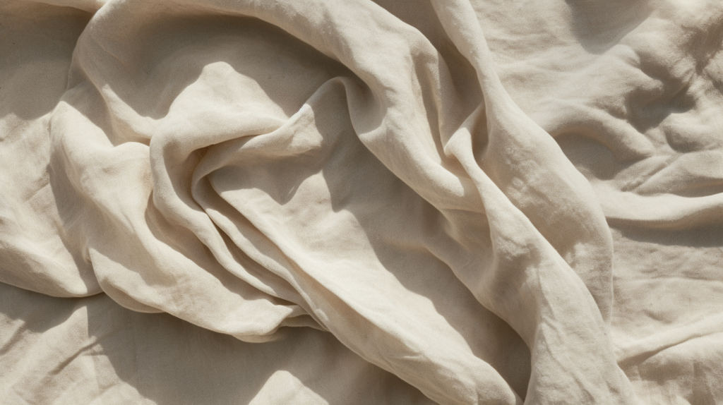 Aimeeshiree a close up photograph of clay colored rumpled belgi 06e5a0ef 1af5 4222 a229 2602ad7728c1